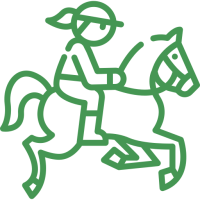 a-cheval